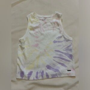 tie dye hollister tank